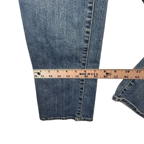 VTG Gap Premium Denim Womens Jeans SIZE 12LONG 31L Medium Wash Straight Long Mid - Picture 4 of 9